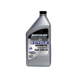 Quicksilver 4-Cycle Inboard & Sterndrive Engine Oil - 1 litre