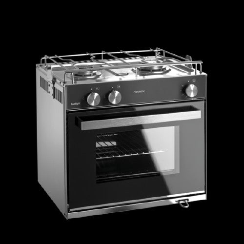 28 litre 1.1W oven with 2 burner hob -Dometic Sunlight