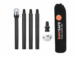 NAVISAFE Portable Navigation Pole Light Pack White