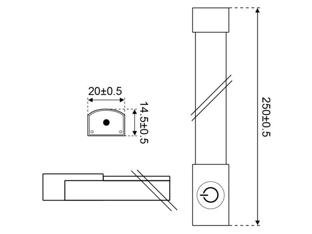 TALAMEX Surface Mount LED Light Bar
