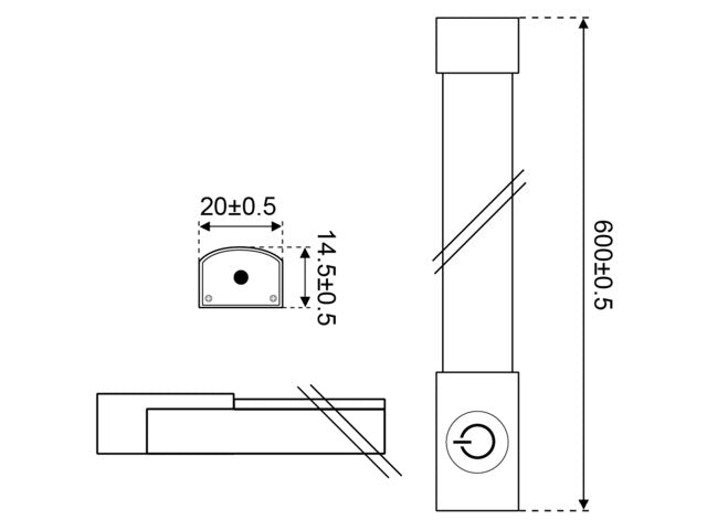 TALAMEX Surface Mount LED Light Bar