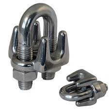 WIRE s/s Rope Grip Clamp for 6mm Diameter (53404)