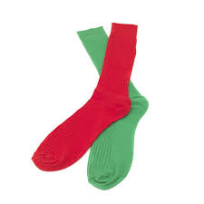Nauticalia Captain's Port & Starboard Socks (Red/Green)