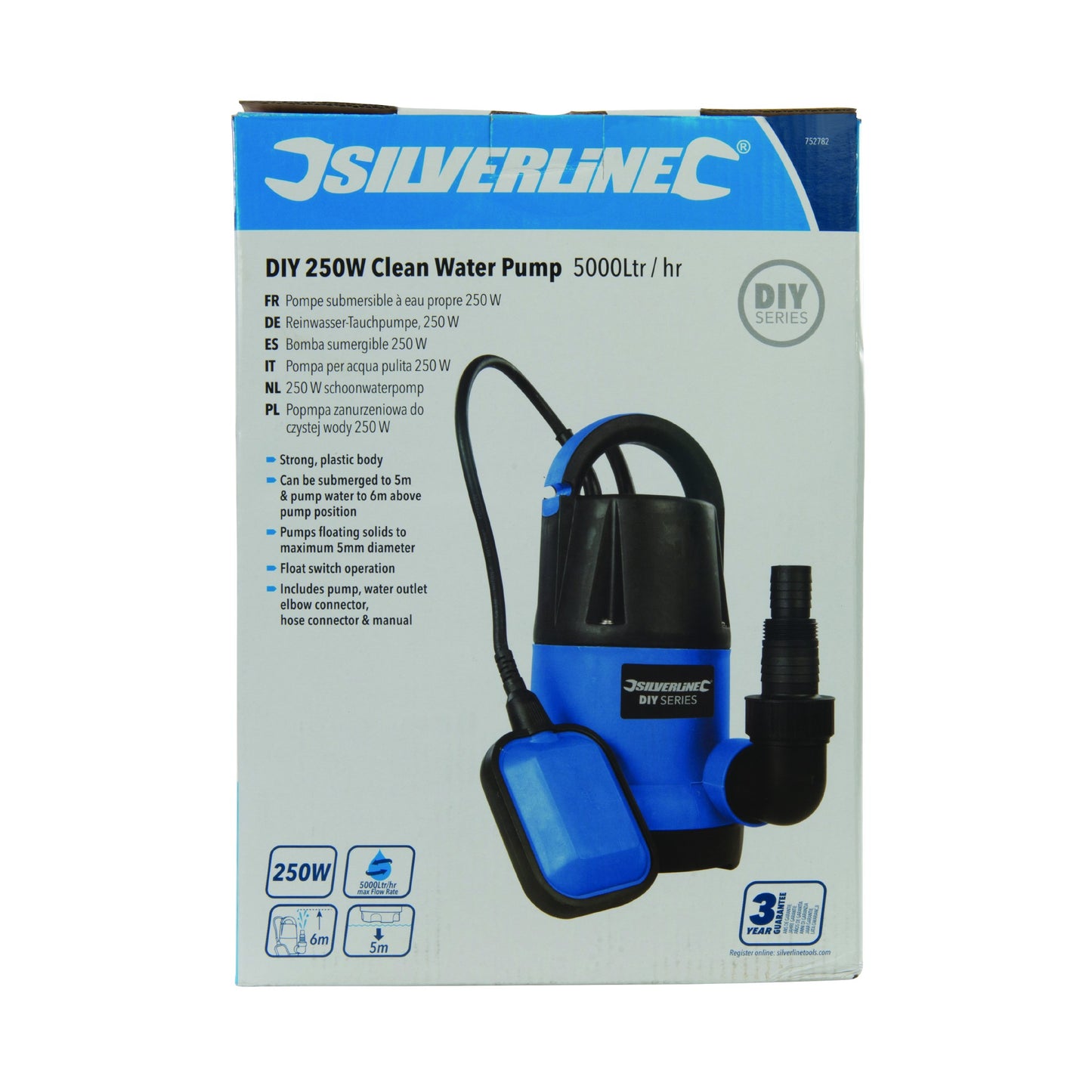 SILVERLINE 250W Clean Water Pump