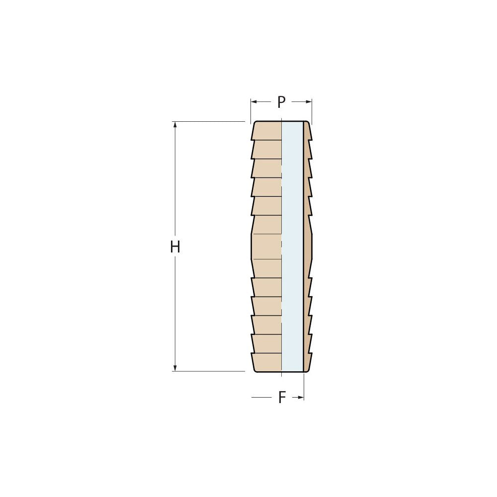 BRASS Double Hose Connector 8 mm