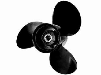 MERCURY BLK MAX 10 X 8 RH Alum 3 Blade Propeller