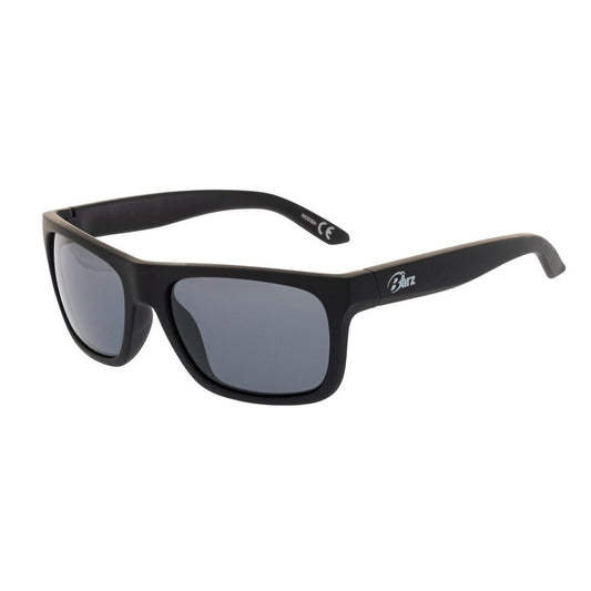 BARZ Optics Noosa Acetate Polarised All Weather Sunglasses - Matt Black/Grey