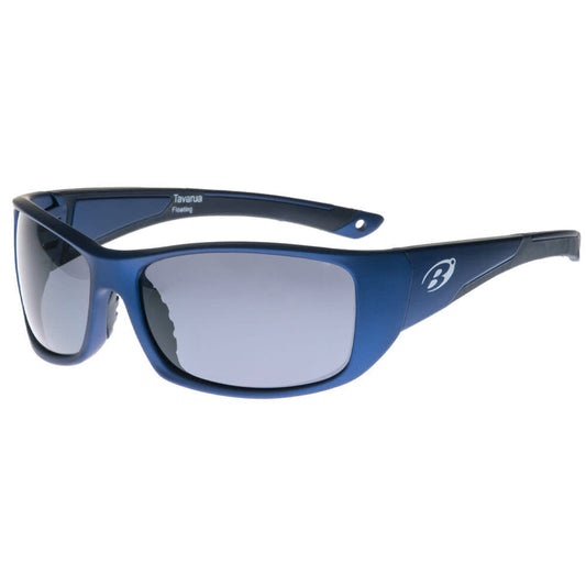 BARZ Optics Tavarua Floating Acetate Polarised Gloss Sunglasses - Blue Grey