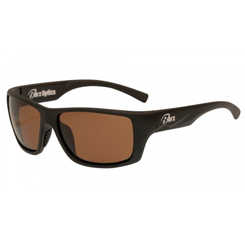 BARZ Optics Coolie Acetate Polarised Sunglasses-Matt Black/Grey