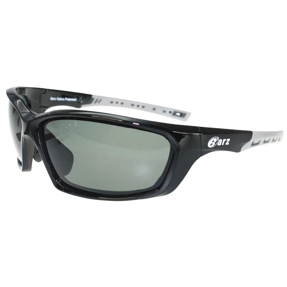 BARZ Optics Fiji Acetate Polarised Sunglasses-Black/Grey