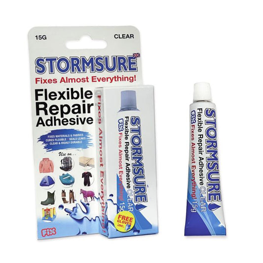 STORMSURE Flexible Repair Adhesive Clear-1 x 15g Tubes (49530)