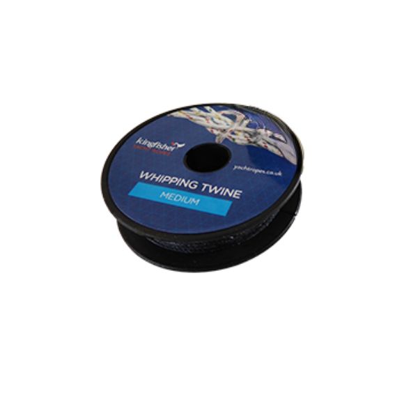 Kingfisher Twisted Whipping Twine Medium Black