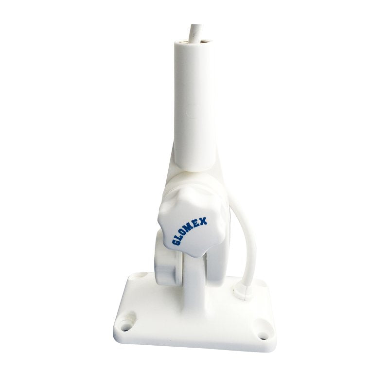 GLOMEX 4 Way Heavy Duty Nylon Ratchet Mount White