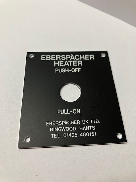 EBERSPACHER SWITCH PANEL