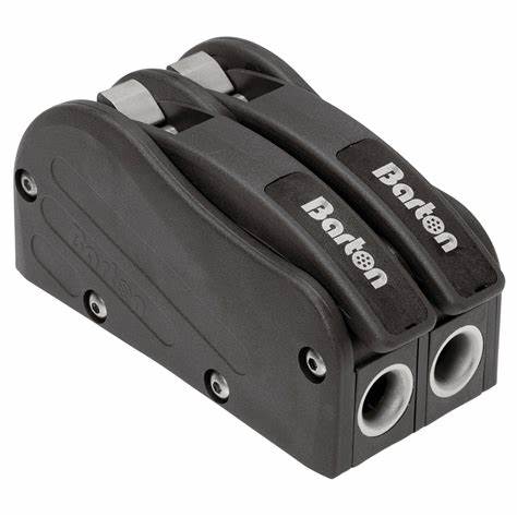 BARTON Marine Double Rope Clutch for 6mm Rope