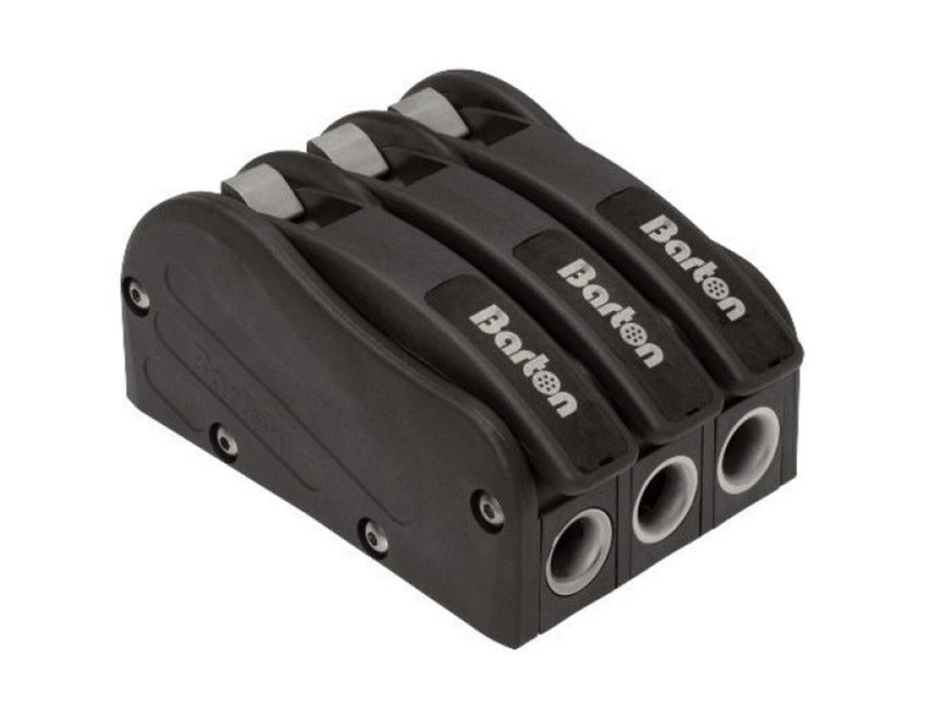 BARTON Marine Triple Rope Clutch for 6mm Rope