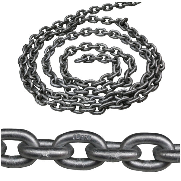 Hot dip galvanized chain - 8mm calibrated
