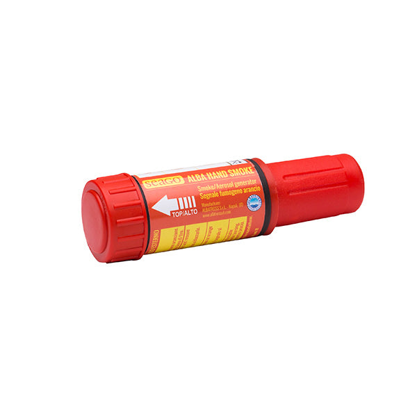 Orange Handheld Smoke Flare