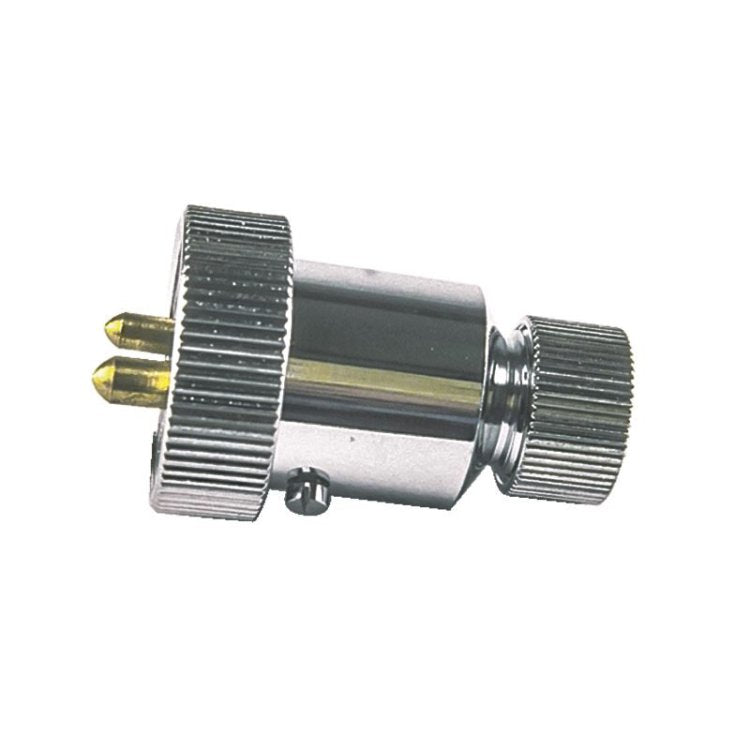 TALAMEX Chrome Plated Brass Socket 3A - 2 Pin