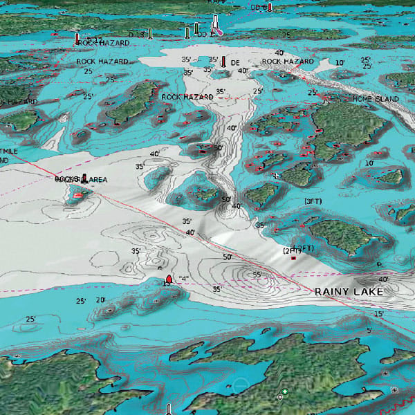NAVIONICS Platinum+ U.K. & Ireland Lakes & Rivers - Inland Marine Charts