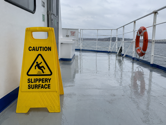 Make your own anti-slip deck paint