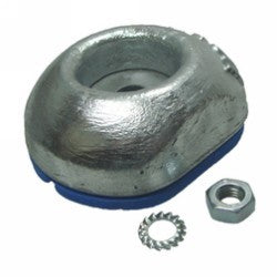 Sacrificial Zinc Alloy bolt on Hull Anode