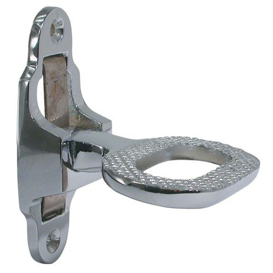 Aquafax chrome plated brass sprung toe step