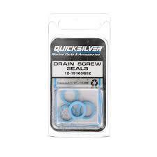 Quicksilver Drain Screw Seals (box of 4) - 12-19183Q02