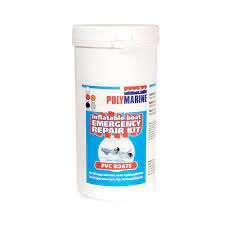 POLYMARINE Inflatable Boat Emergency Repair Kit (260605) WHITE