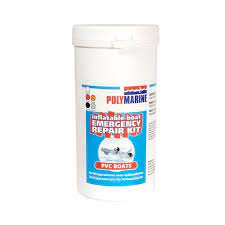 POLYMARINE Inflatable Boat Emergency Repair Kit (31.99.20B) Black