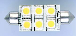TALAMEX S-LED 6 SMD 10-30V FESTOON LED BULB