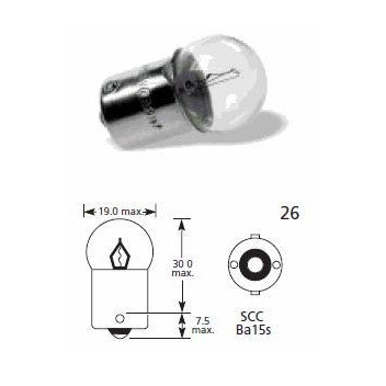 TALAMEX MINIATURE LIGHT BULB 24V 5W