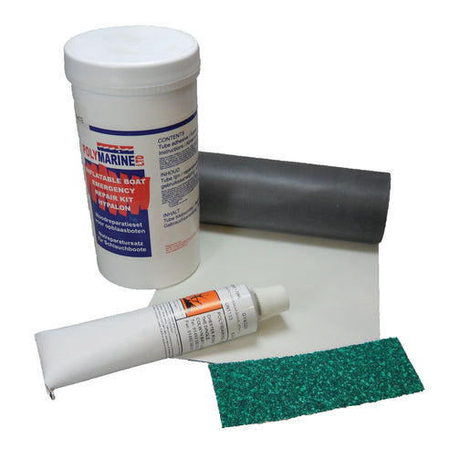 POLYMARINE Hypalon Inflatable Emergency Boat Repair Kit (260625)