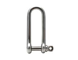 TALAMEX  D Shackle Long 6mm Eye Bolt (08.557.006)