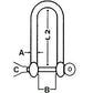 TALAMEX  D Shackle Long 6mm Eye Bolt (08.557.006)