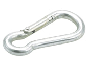 TALAMEX Carbine Hook Classic Galvanized-No Eye 10mm (74.217.100)