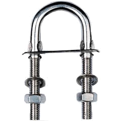 Talamex U Bolt with Single Base M6 (53943)