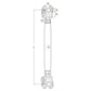 Talamex Rigging Screw Fork M10 (23824)