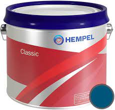 HEMPEL Classic Antifouling Paint 71220 2.5L (31750-Souvenirs Blue)