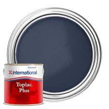 INTERNATIONAL Toplac Plus High Gloss Top Coat Paint 750ml Mauritius Blue 018 (YLK991)