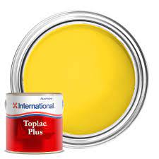 INTERNATIONAL Toplac Plus High Gloss Top coat Paint 750ml Yellow 101 (YLK101)