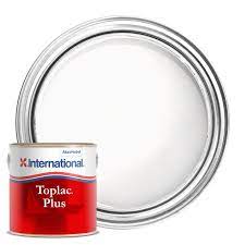 INTERNATIONAL Toplac Plus High Gloss Top Coat Paint 750ml Snow White 001 (YLK000)