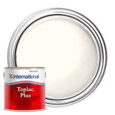 INTERNATIONAL Toplac Plus High Gloss Top Coat Paint 750ml Oyster White 195 (YLK194)