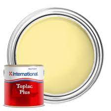 INTERNATIONAL Toplac Plus High Gloss Top Coat Paint 750ml Cream 027 (YLK027)