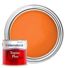 INTERNATIONAL Toplac Plus High Gloss Top Coat Paint 750ml Rescue Orange 265 (YLK265)