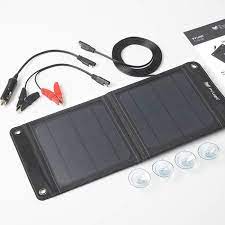 PV Logic Fold up Solar Battery Maintainer Panel 8w 12v
