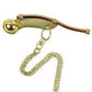 NAUTICALIA Brass/Copper Bosun's Call Pipe with Chain in Presentation Box