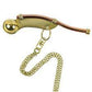 NAUTICALIA Brass/Copper Bosun's Call Pipe with Chain in Presentation Box