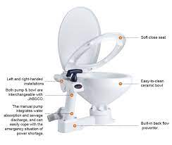 SEAFLO Manual Regular Marine Toilet