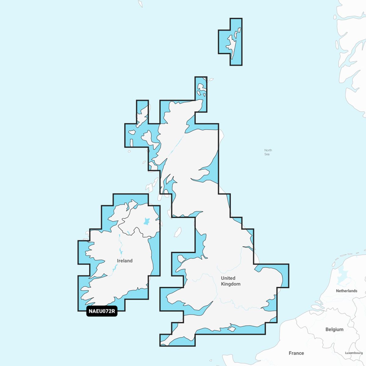 Navionics U.K. & Ireland Lakes & Rivers - Inland Marine Charts